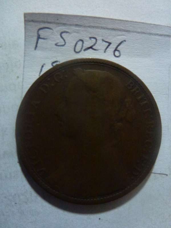 1876 Great Britain 1 penny