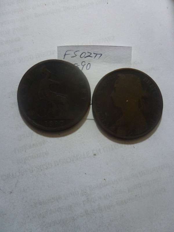 1890 Great Britain 1 penny