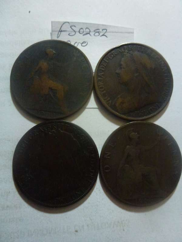 1900 Great Britain 1 penny