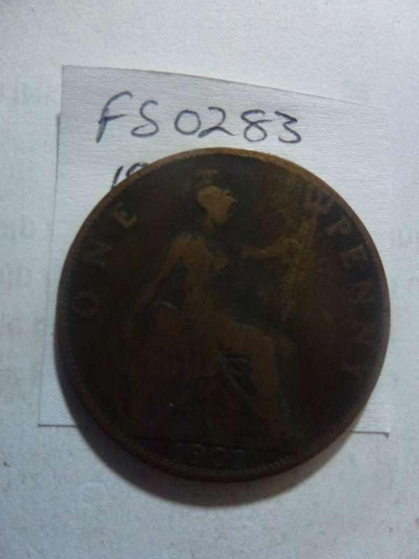 1901 Great Britain 1 penny