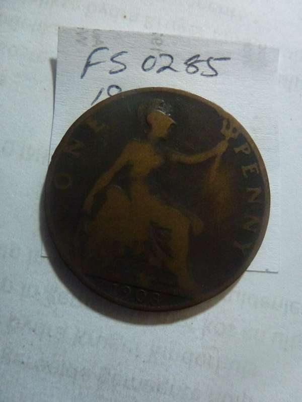 1903 Great Britain 1 penny
