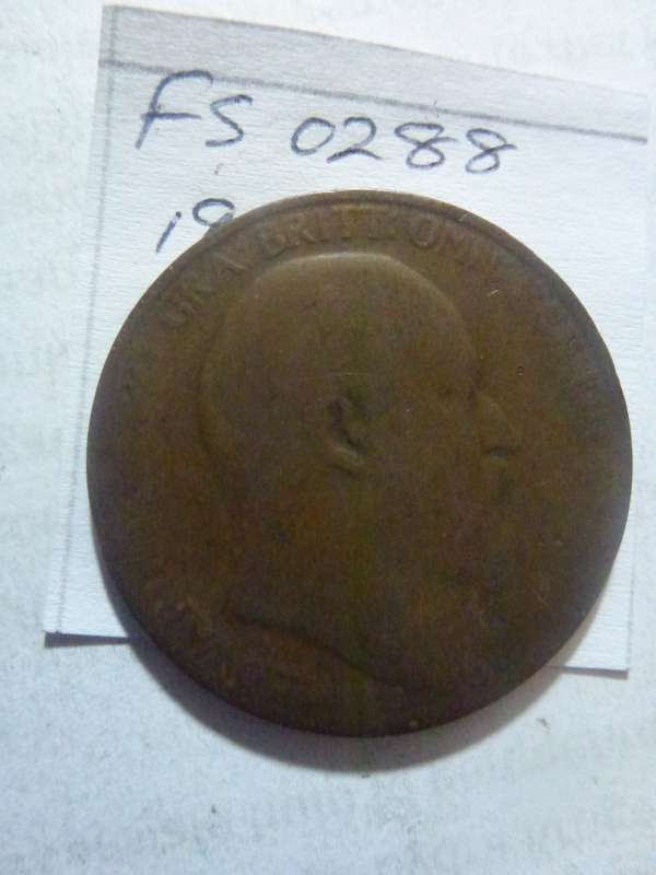 1908 Great Britain 1 penny