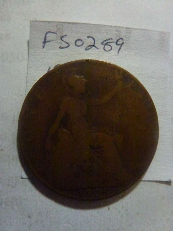 1909 Great Britain 1 penny