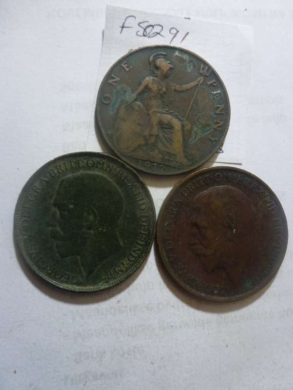 1912 Great Britain 1 penny