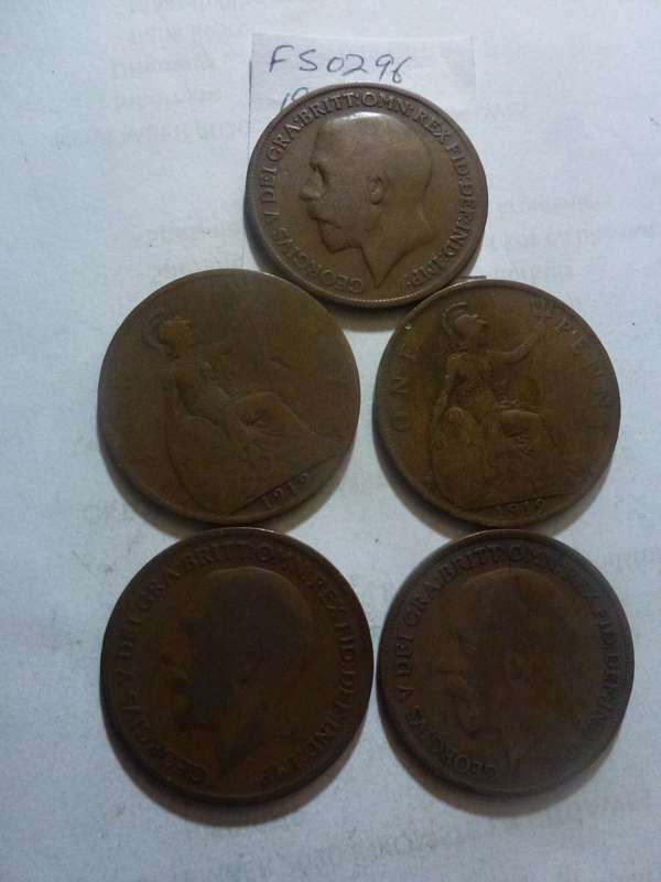 1919 Great Britain 1 penny