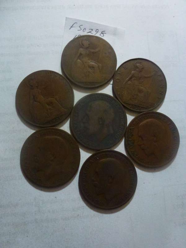 1921 Great Britain 1 penny