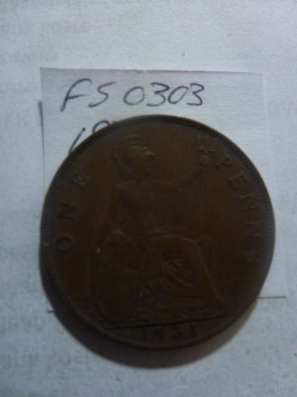 1931 Great Britain 1 penny
