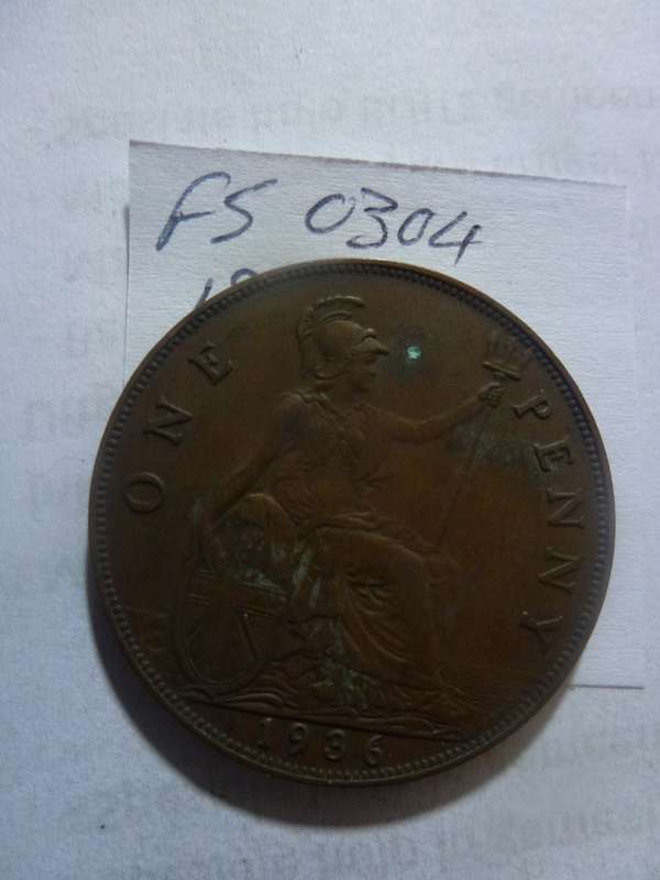 1936 Great Britain 1 penny