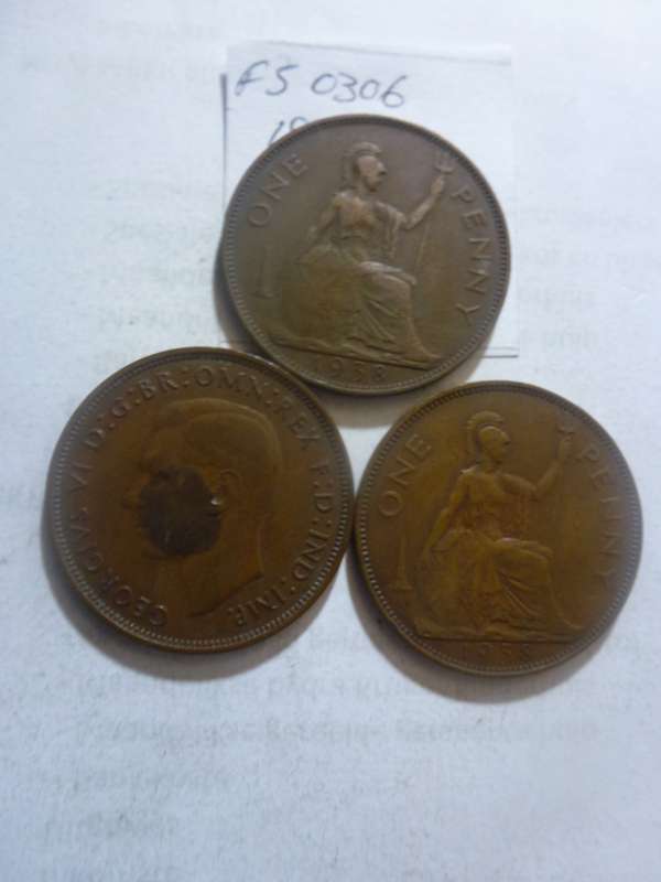 1938 Great Britain 1 penny