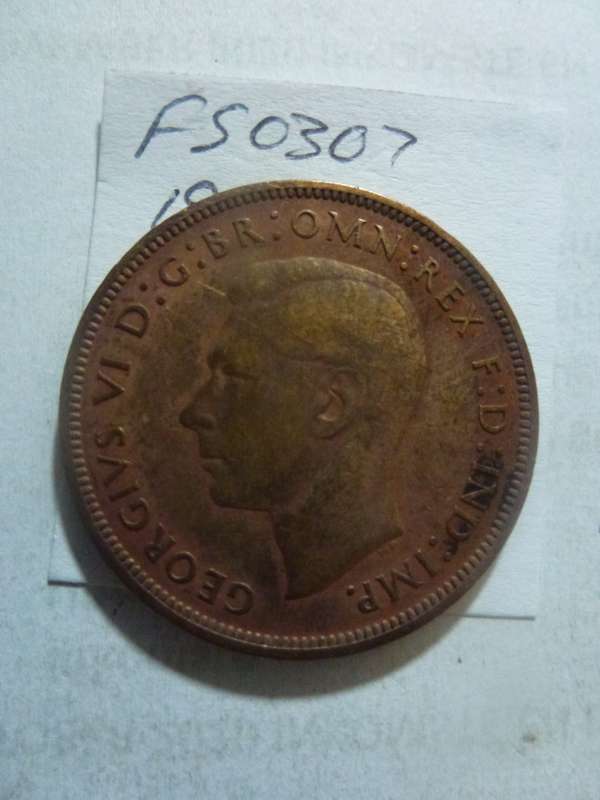 1939 Great Britain 1 penny