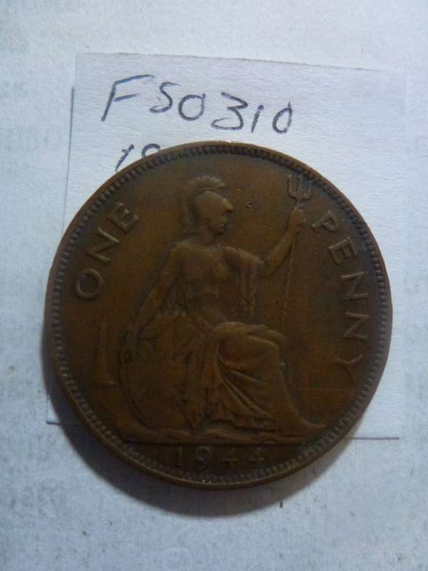 1944 Great Britain 1 penny