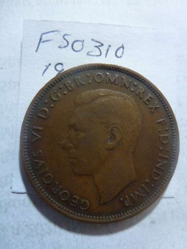 1944 Great Britain 1 penny