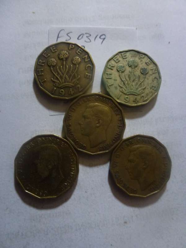 1942 Great Britain 3 pence