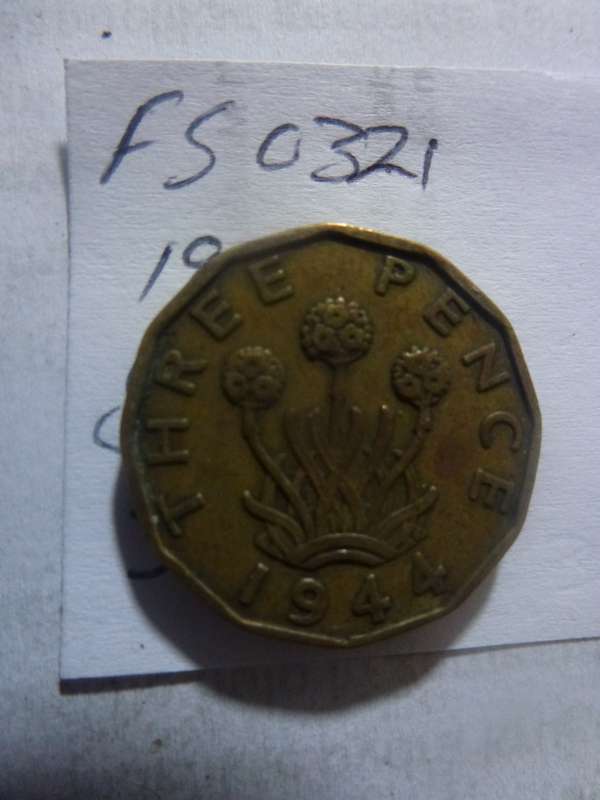 1944 Great Britain 3 pence