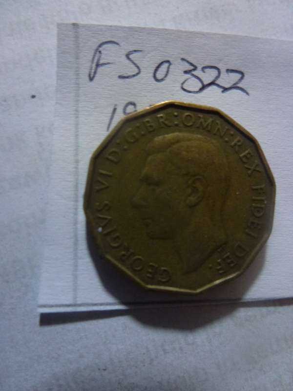 1952 Great Britain 3 pence