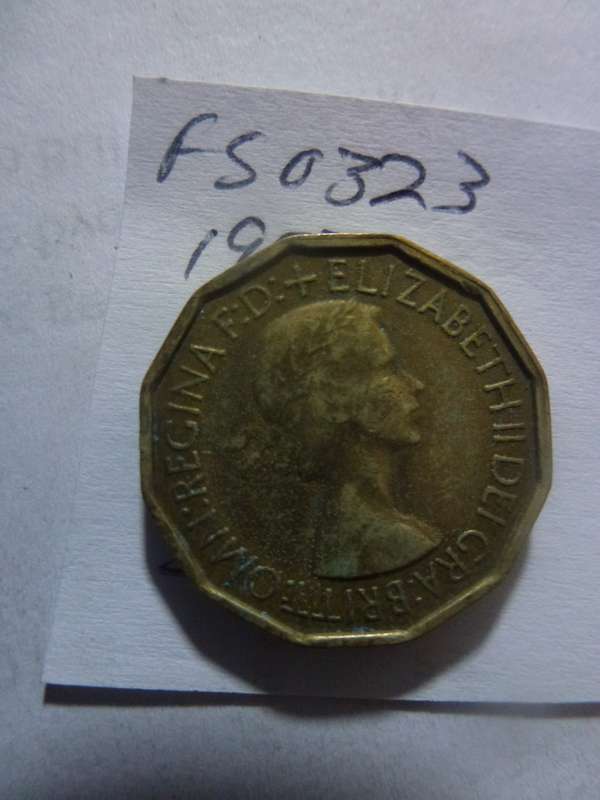 1953 Great Britain 3 pence