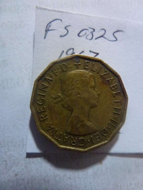 1967 Great Britain 3 pence