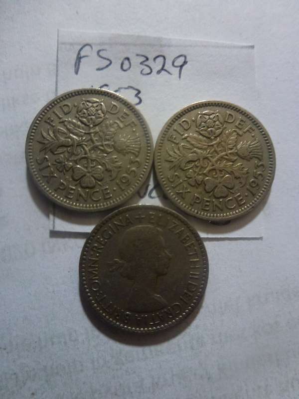 1953 Great Britain 6 pence