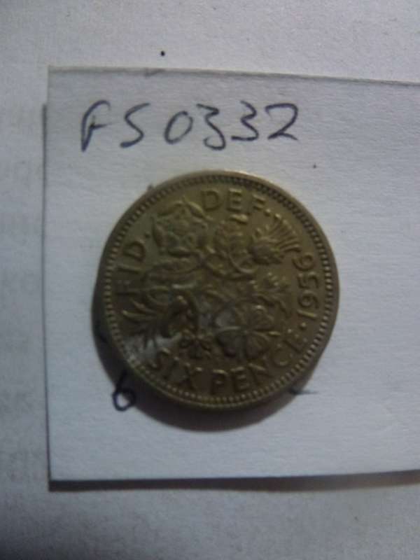 1956 Great Britain 6 pence