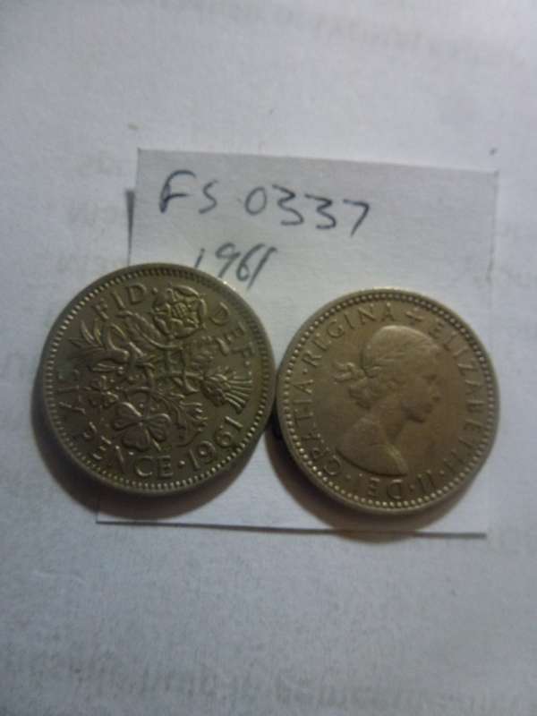 1961 Great Britain 6 pence