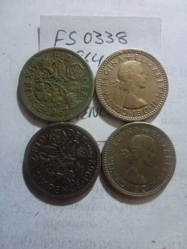 1964 Great Britain 6 pence