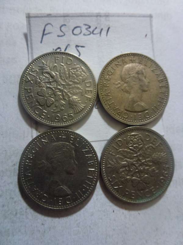 1965 Great Britain 6 pence