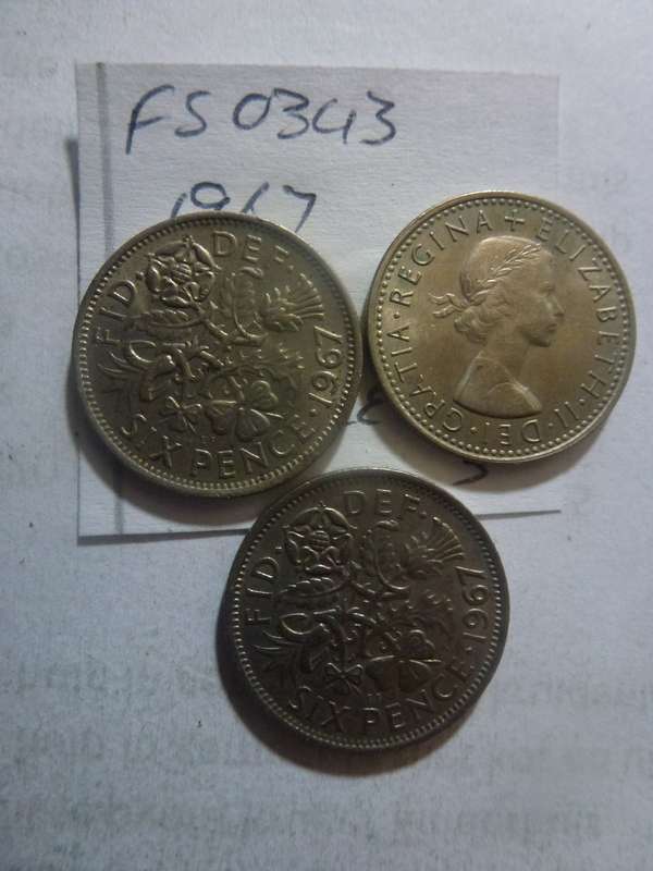 1967 Great Britain 6 pence