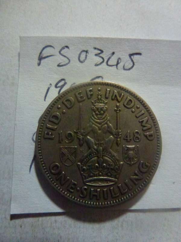 1948 Great Britain 1 shilling