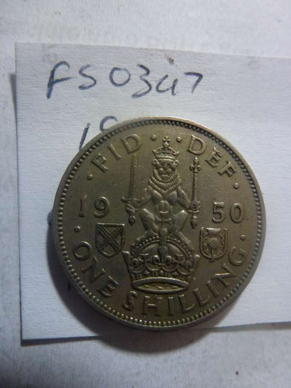 1950 Great Britain 1 shilling