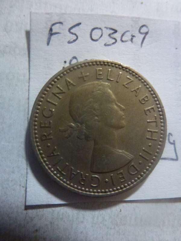 1954 Great Britain 1 shilling