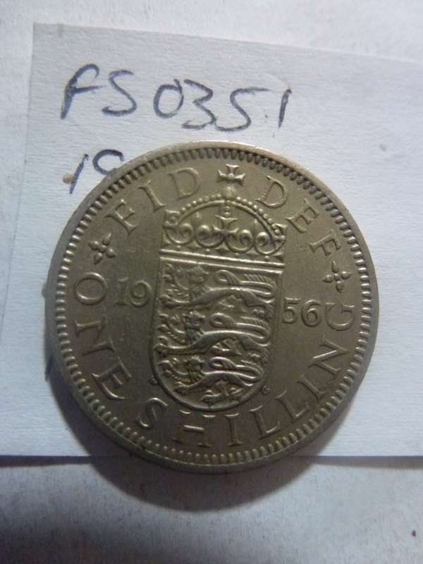 1956 Great Britain 1 shilling