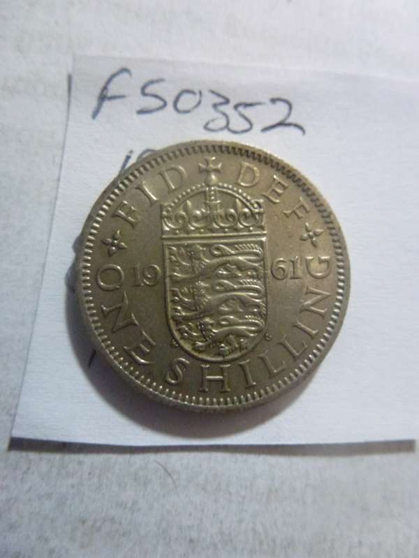 1961 Great Britain 1 shilling