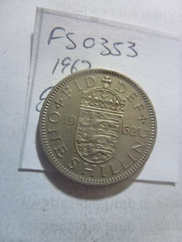 1962 Great Britain 1 shilling