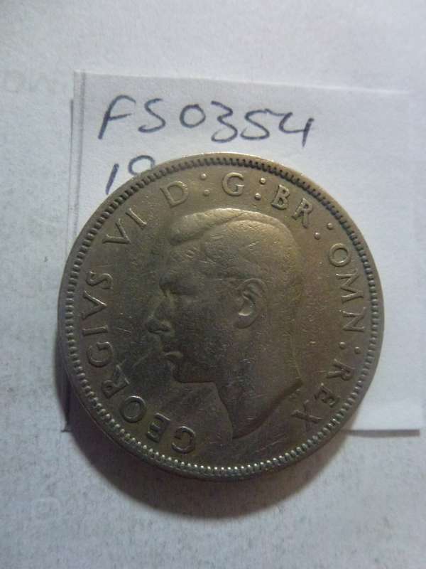 1950 Great Britain 2 shilling