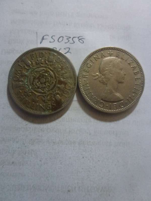 1962 Great Britain 2 shilling