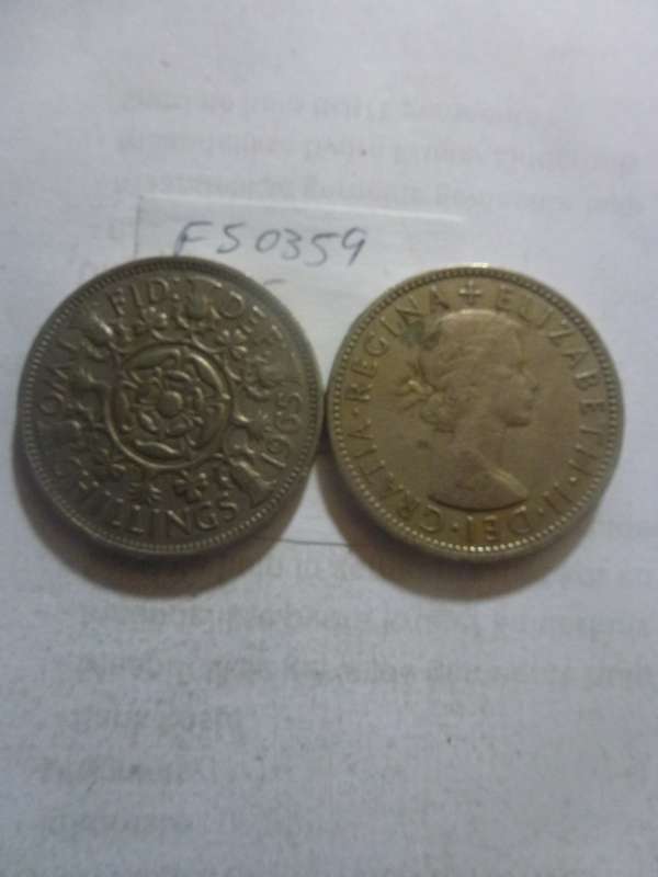1965 Great Britain 2 shilling