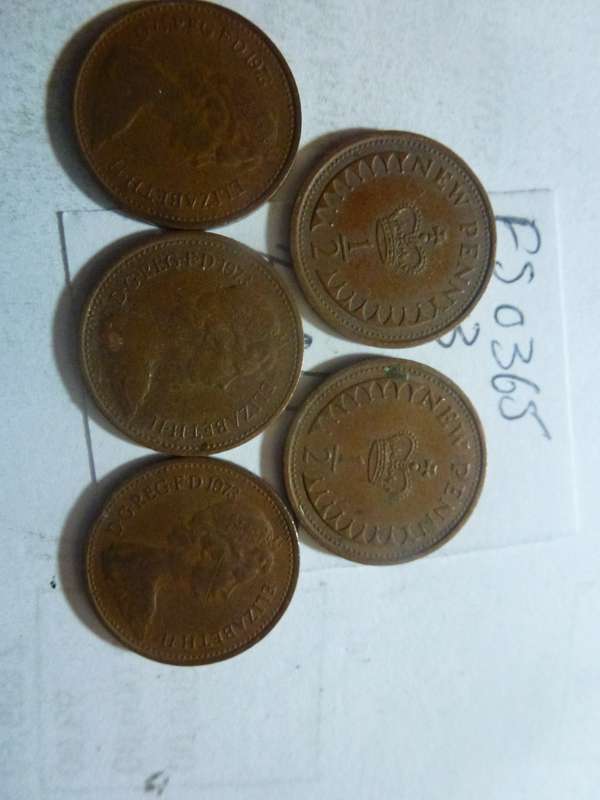 1973 Great Britain 1/2 new penny