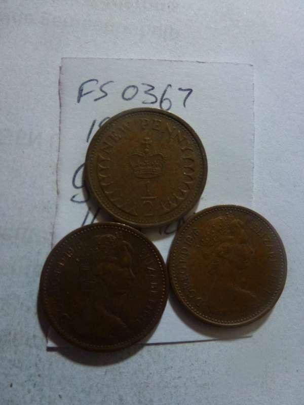 1976 Great Britain 1/2 new penny