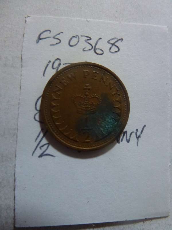 1978 Great Britain 1/2 new penny