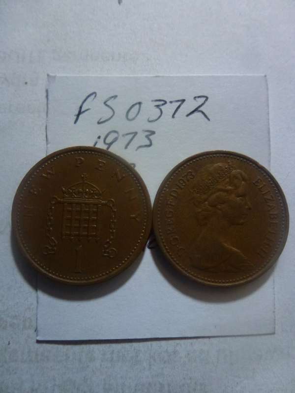 1973 Great Britain 1 new penny
