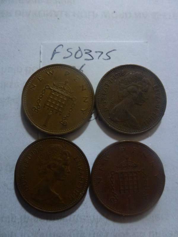 1976 Great Britain 1 new penny