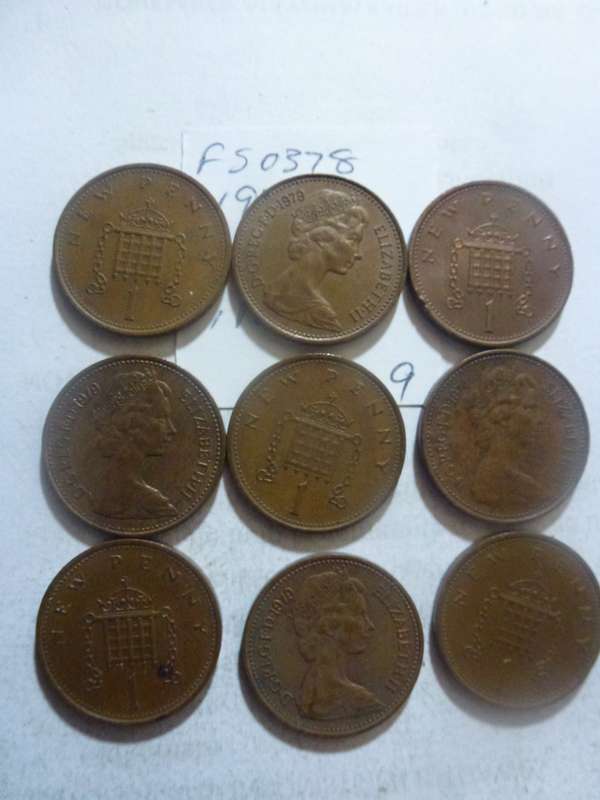 1979 Great Britain 1 new penny