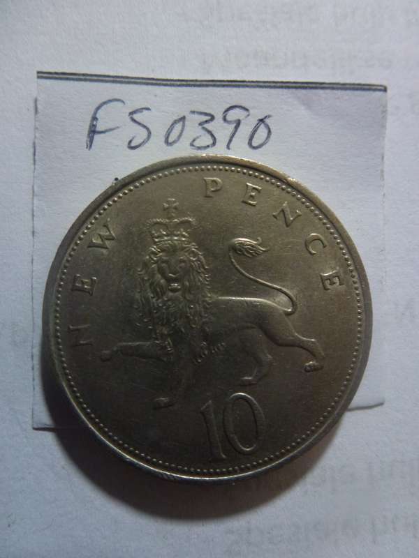 1971 Great Britain 10 new pence