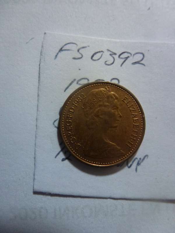 1982 Great Britain 1/2 penny
