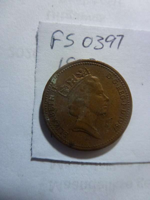 1987 Great Britain 1 penny