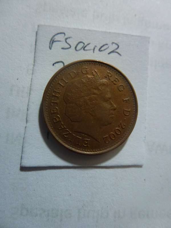 2002 Great Britain 1 penny