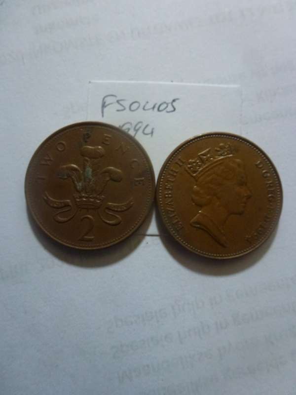 1994 Great Britain 2 pence