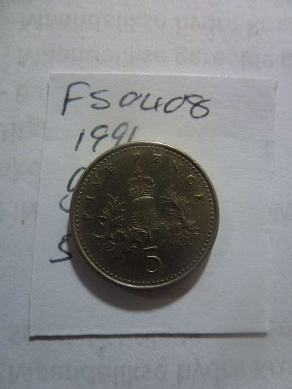 1991 Great Britain 5 pence