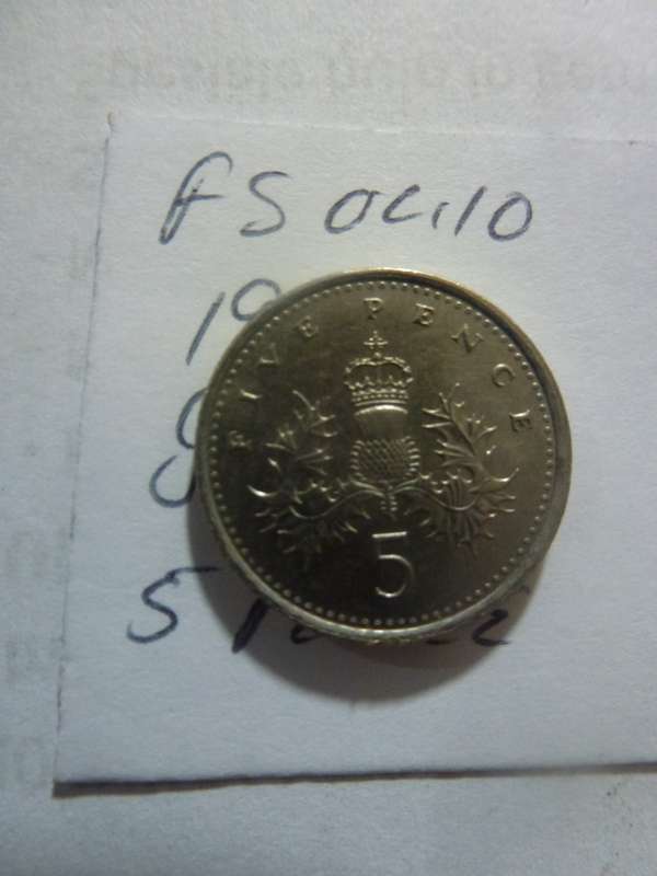 1994 Great Britain 5 pence