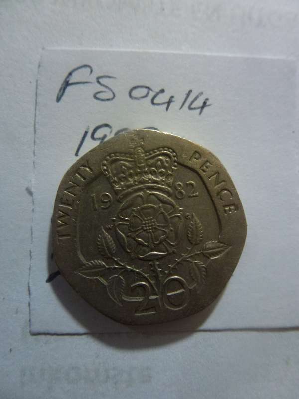 1982 Great Britain 20 pence